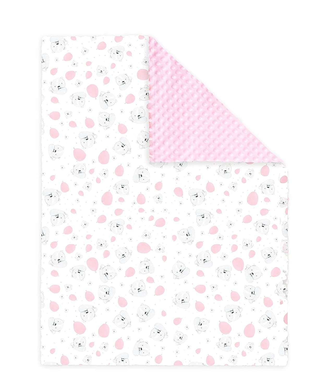 Cichowska for NeedSleep® - baby blanket 75x100 cm Pink Balloon