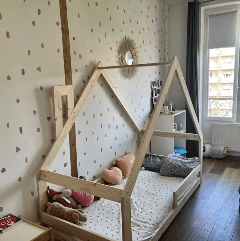 Hausbett Leonidas mit Rausfallschutz Symmetrisch – Bild 5
