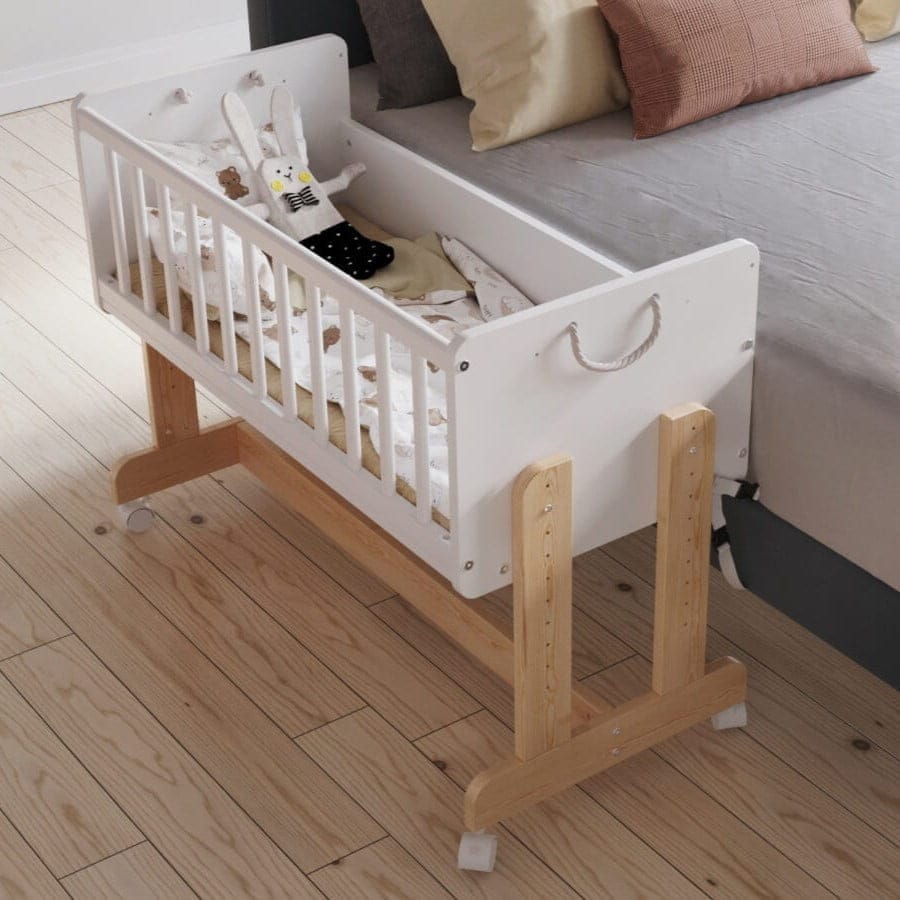 Beistellbett umbaubar für Neugeborene