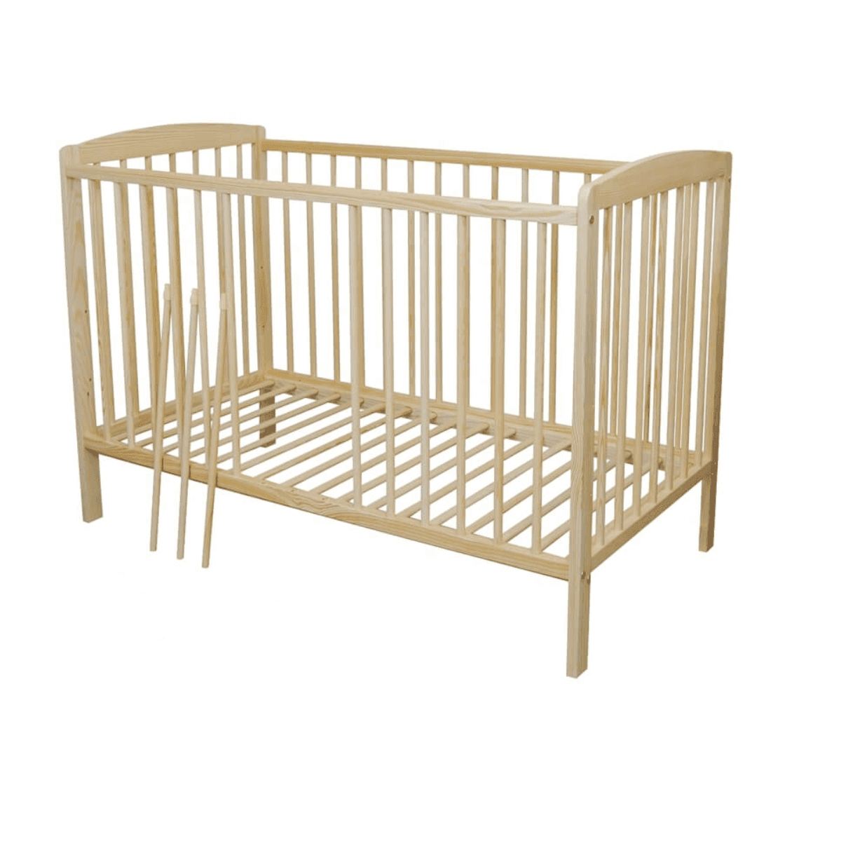 Baby crib convertible to a cot 120x60 cm - Image 4