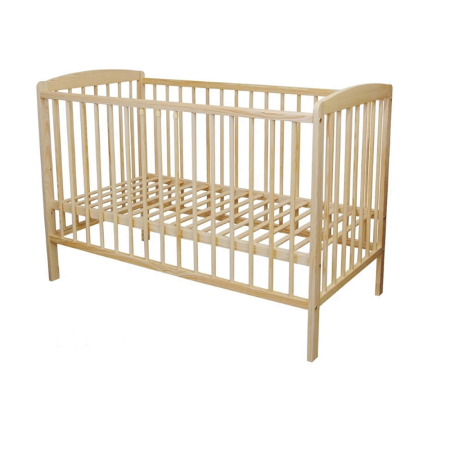 Andreas baby crib 120x60 cm height-adjustable