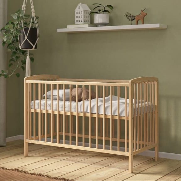 Baby crib convertible to a cot 120x60 cm - Image 2