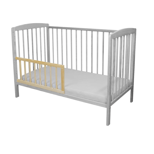 Fall guard for wooden crib