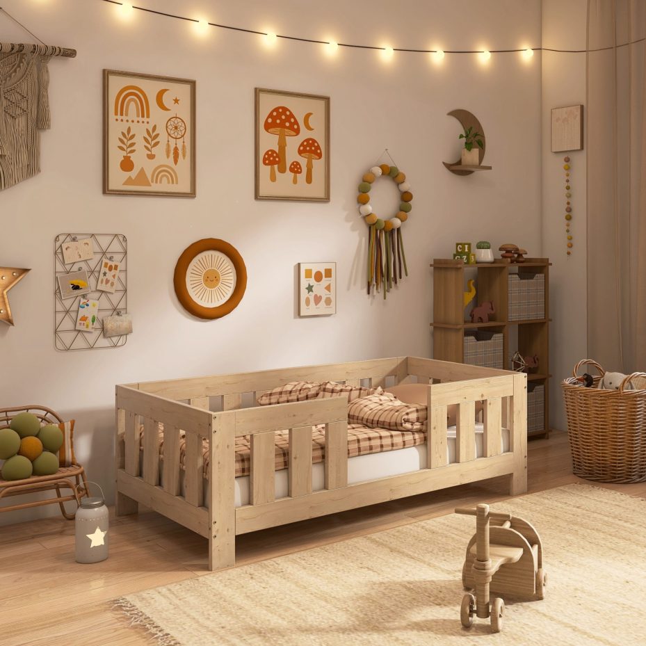 sicheres Kinderbett ab 2 Jahren