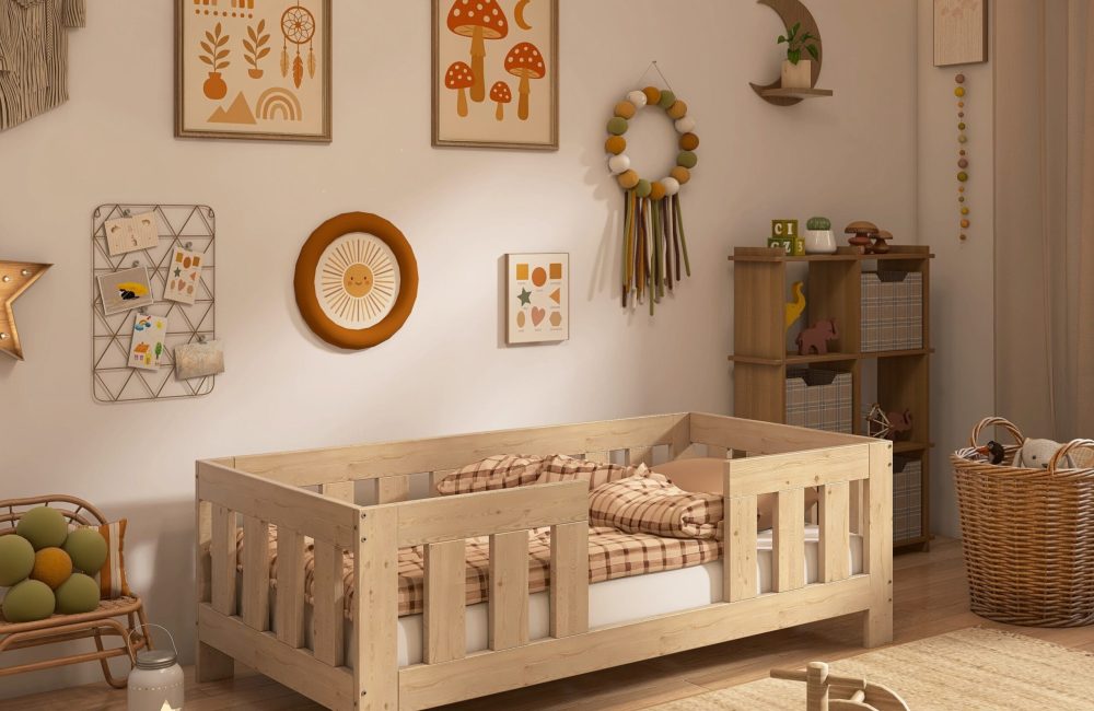 sicheres Kinderbett ab 2 Jahren